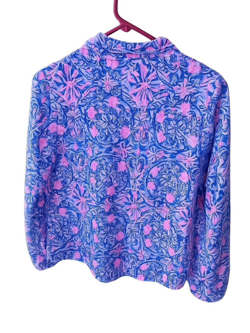 ππ©·Lilly Pulitzer Leona UPF 50+ Zip-Up Jacket| Takin It Easy Print|Size Small π©·π - Picture 4 of 9